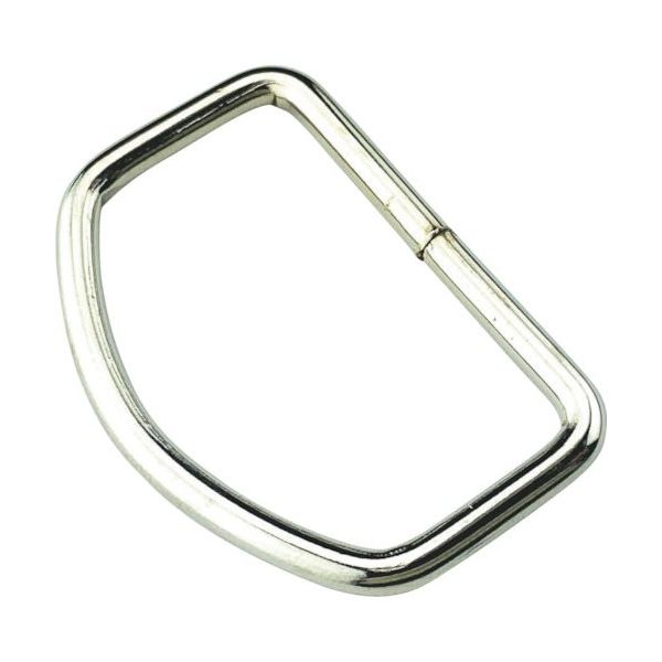 ユタカメイク 平ベルト金具 月カン 38mm幅用 (2個入り) JJ-138 1袋(2個) 474-4361（直送品）