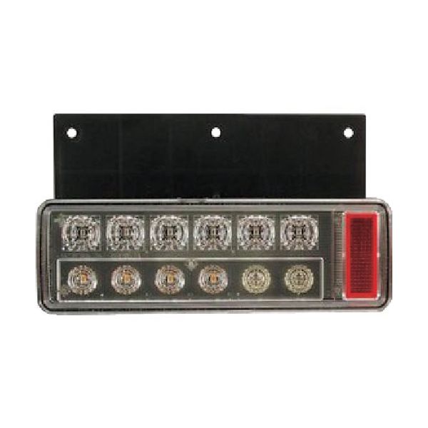 小糸製作所 小糸 小型オールLEDリアコンビネーションランプ 右 Bタイプ バックブザー無し LEDRCL-24RK 1台 271-4565（直送品）