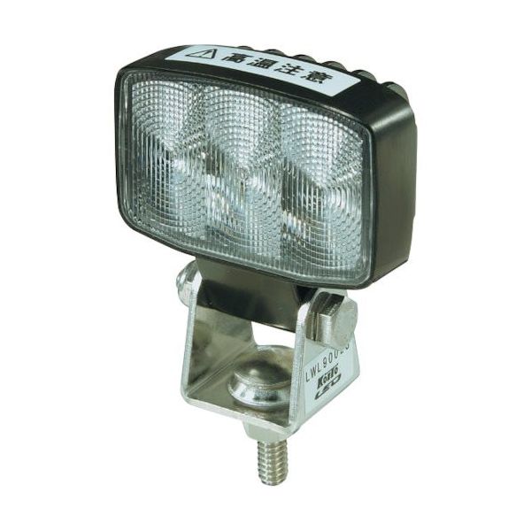 小糸製作所 小糸 LEDワーキングランプ 角形ミニタイプ スポット配光 12/24V 9W 白色LED LWL-9002S 1個（直送品）