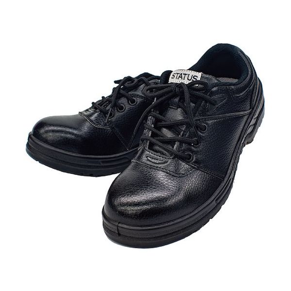 楽天ミニ　BLACK 極美品 岡潮 安全靴(短靴)30cm OK4801-300 1個(1足) 456-2166（直送品