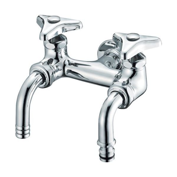 SANEI 散水用二口ホーム水栓 F136K-13 1個 383-3579（直送品）