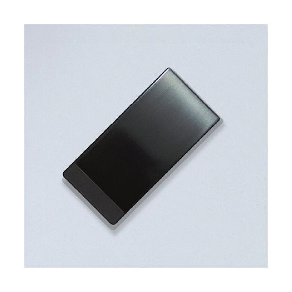 石黒製作所 プラパート スライドカバーコンセント・シングル ステンレスカバー USB(給電) クリアブラック G141S-UC-CB 1個（直送品）