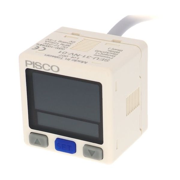 日本ピスコ ピスコ 小型圧力センサ11・12アナログ出力タイプ用表示器 SED-31N 1個 423-2520（直送品）