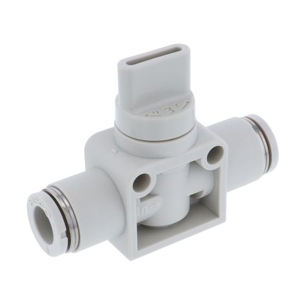 日本ピスコ PISCO ハンドバルブ ユニオンストレート HV4-4-2W 1個 423-4041（直送品）