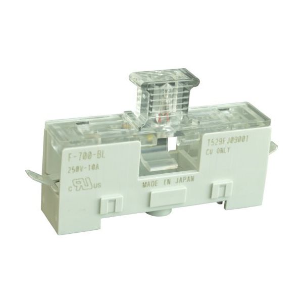 サトーパーツ ヒューズホルダFー700はんだ兼用タブ端子溶断表示付6.4X30 F-700-BL 1個 788-8929（直送品）