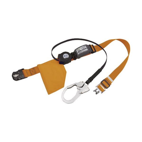 タイタン REELOCK S2NEOライト ロック装置付巻取器式胴ベルト イエロー ワンタッチバックル OT-SLN505-YL 1本（直送品）