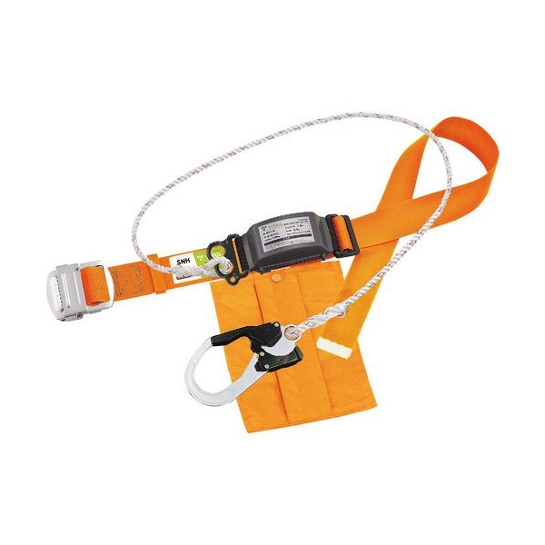 サンコー タイタン SNHロープ式胴ベルト イエロー SNHN-YL 1本 255-0891（直送品）