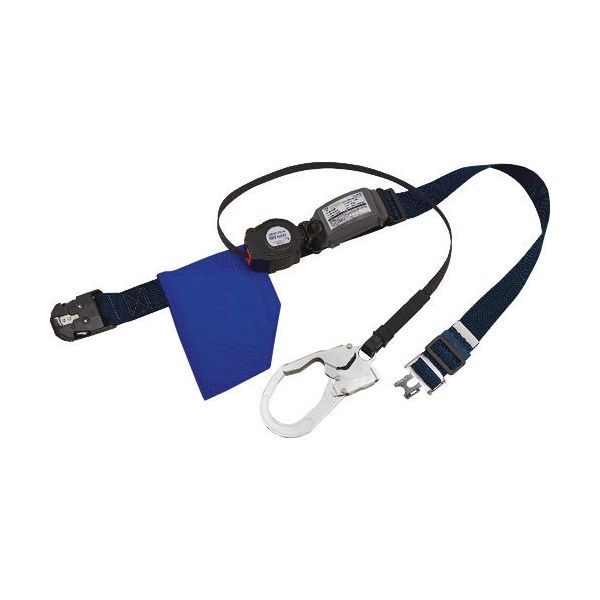 タイタン REELOCK S2NEOライト ロック装置付巻取器式胴ベルト ネイビー ワンタッチバックル OT-SLN505-NB 1本（直送品）