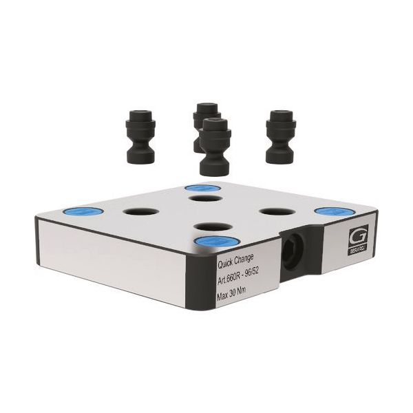 ノガ・ウォーターズ ジェラルディ ジェラルディ新型アダプタープレート 96X52mm GR660R96X52 1個 208-9042（直送品）