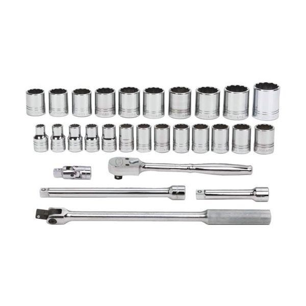 WILLIAMS JHWTBー104メタルツールボックス付 ツールセット 29個 JHWMSS-29FTB 1セット(29個)（直送品）