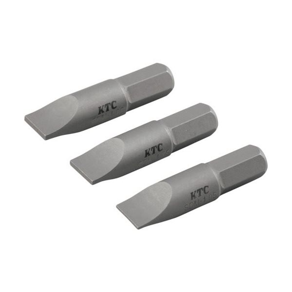 京都機械工具 KTC マイナスビットショート 厚み1.8 SDM-1.8S 1本 420-7205（直送品）