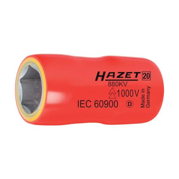 HAZET VDE絶縁(差込角9.5mm)ソケット 14mm 880KV-14 1個 326-8795（直送品）