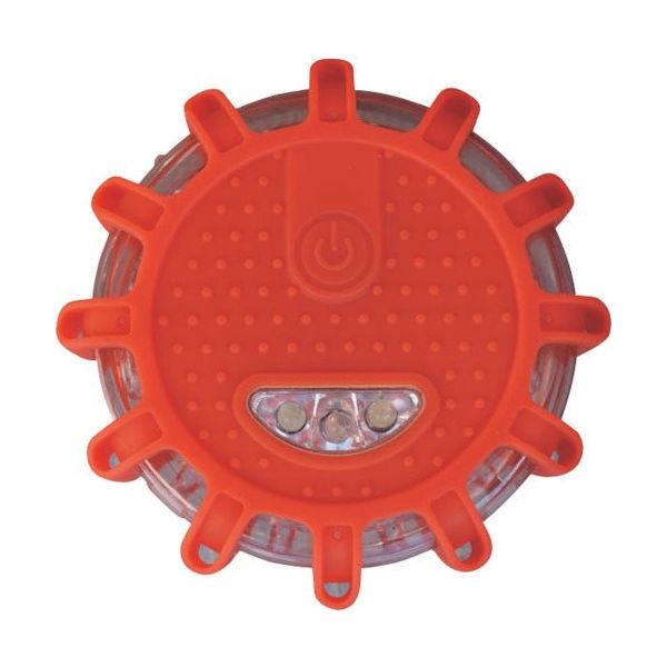 ミズケイ LED警告灯電池式<赤> 8201400 1個 402-3995（直送品）