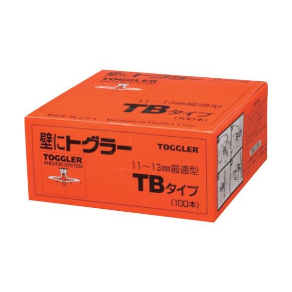 若井産業 WAKAI 中空壁・真壁用アンカー トグラー[[R中]] 箱入 TC (100本入) 73000TC 1箱(100本)（直送品）