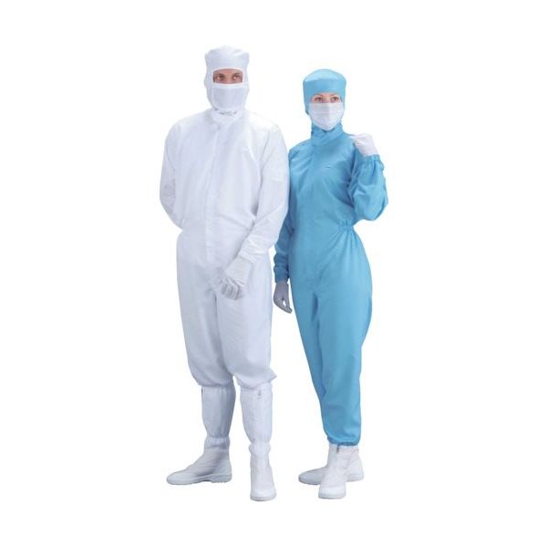 エム・シー・シー MAX CLEAN クリーンスーツ グリーン 5Lサイズ 7800-J-5L 1着 409-9637（直送品）