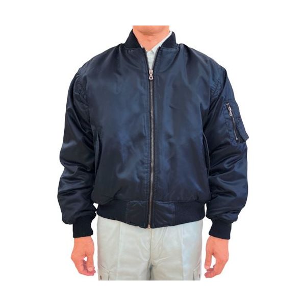 トーマセンイ TEAGLES 11631 MAー1タイプブルゾン ネイビー5L NA 5L 1枚 454-1650（直送品）