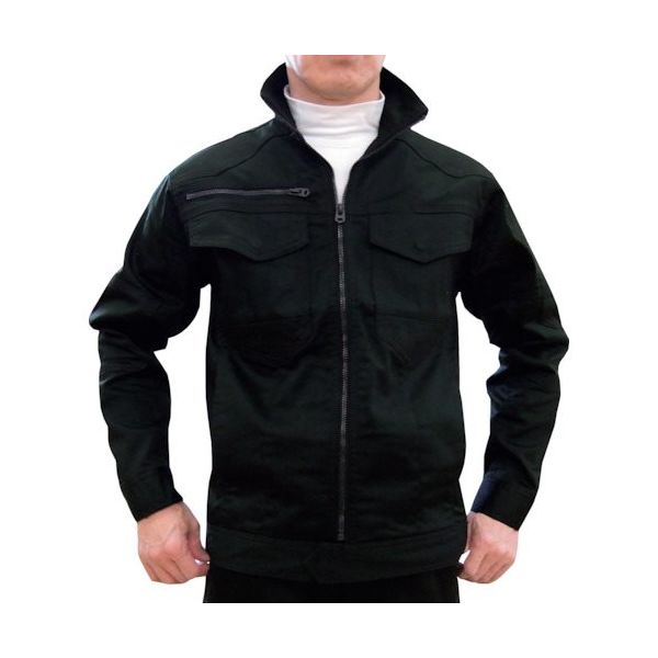 トーマセンイ TEAGLES ストレッチジャケット オリーブグリーン 3L 9601 OG 1枚 425-9176（直送品）