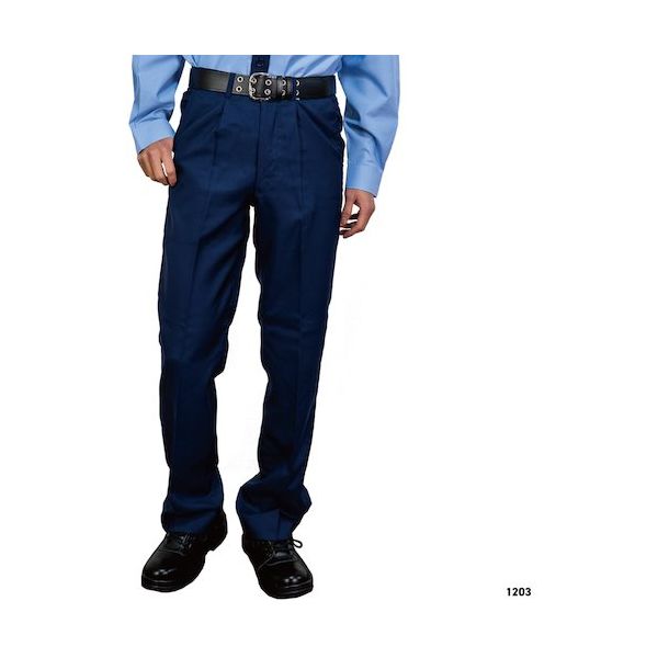 岡潮 警備スラックス1203(春夏秋)アジャスター LL 1203-LL 1本 476-1237（直送品）