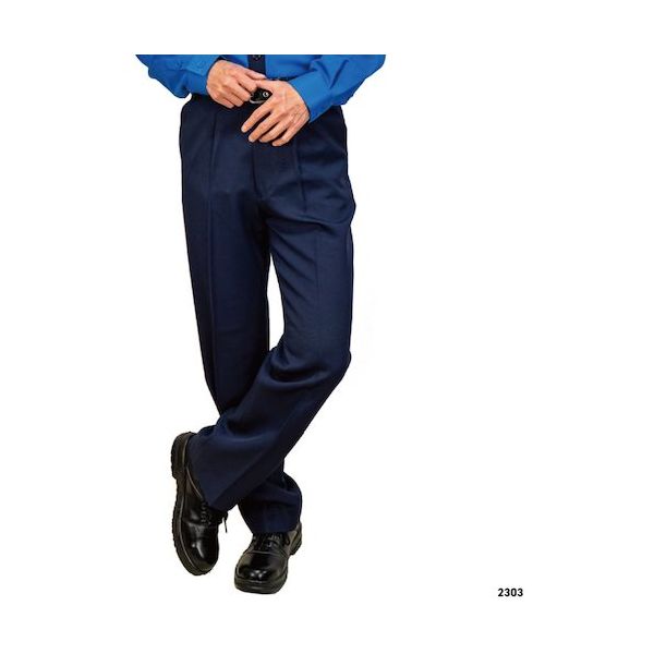 岡潮 警備スラックス2303(年間用)アジャスター M 2303-M 1本 482-4413（直送品）