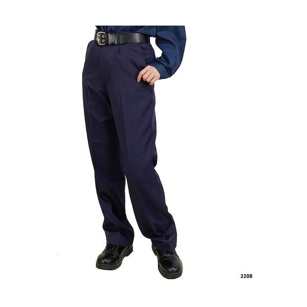岡潮 警備女子スラックス2208(年間用)脇ゴム 4L 2208-4L 1本 477-6394（直送品）
