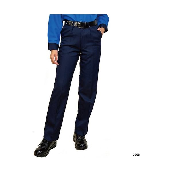 岡潮 警備女子スラックス2308(年間用)脇ゴム 3L 2308-3L 1本 477-6386（直送品）