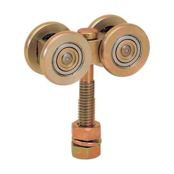 ヤボシ 複車ベアリング入(ロングボルト仕様)(スチール製) 3号 3FKB-4B 1個 495-0703（直送品）