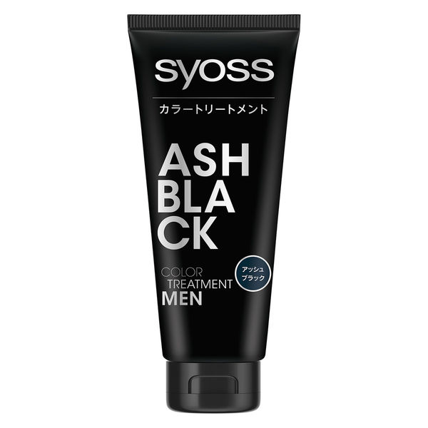 syoss（サイオス） カラートリートメント FOR MEN アッシュブラック 180g ヘンケルジャパン アスクル