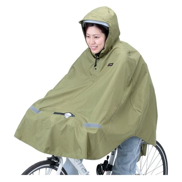 kawasumi 膝を雨から守るレインポンチョ KW-910KH 1着（直送品）