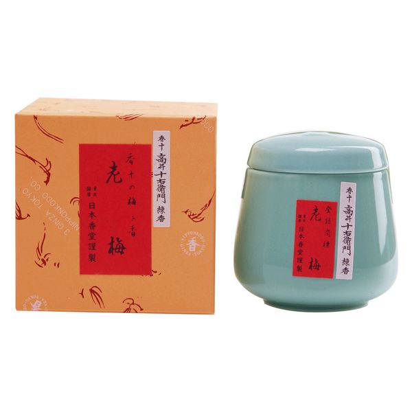 日本香堂 老梅 壺 4902125412002 1セット（直送品）