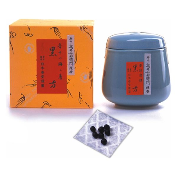 日本香堂 黒方 壺 4902125414006 1セット（直送品）