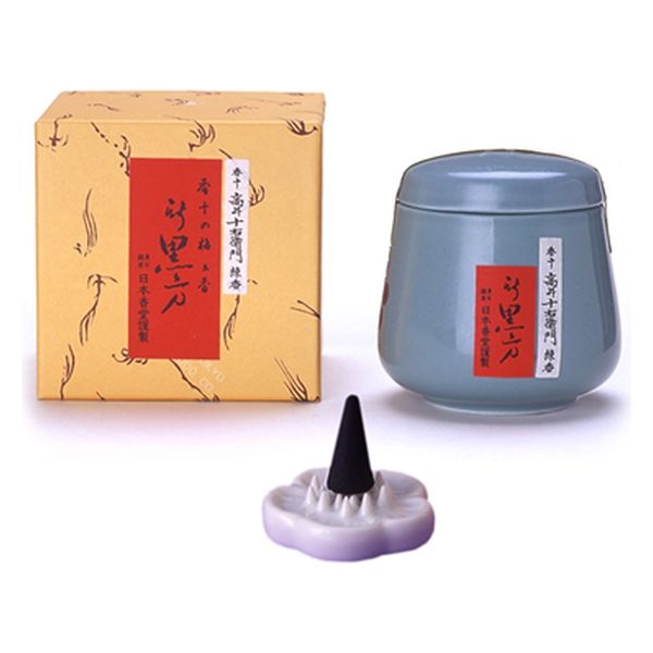 日本香堂 新黒方 壺 4902125415003 1セット（直送品）