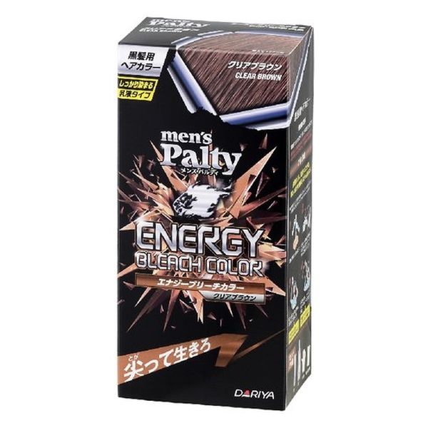 ダリヤ メンズパルティ エナジーブリーチカラー クリアブラウン 4904651182206 1セット(1個×3点)（直送品）