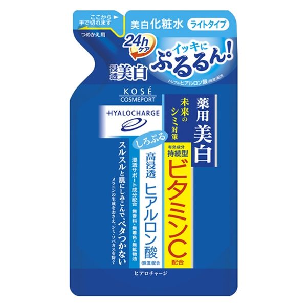 コーセーコスメポート ヒアロチャージ薬用ホワイトローションライト替160ML 4971710319811 1セット(160ml×3点)（直送品）