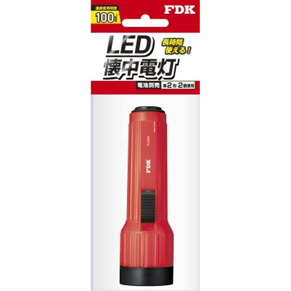 FDK FDK単1形LED懐中電灯FLF2205FーR(H) 4976680467227 1セット