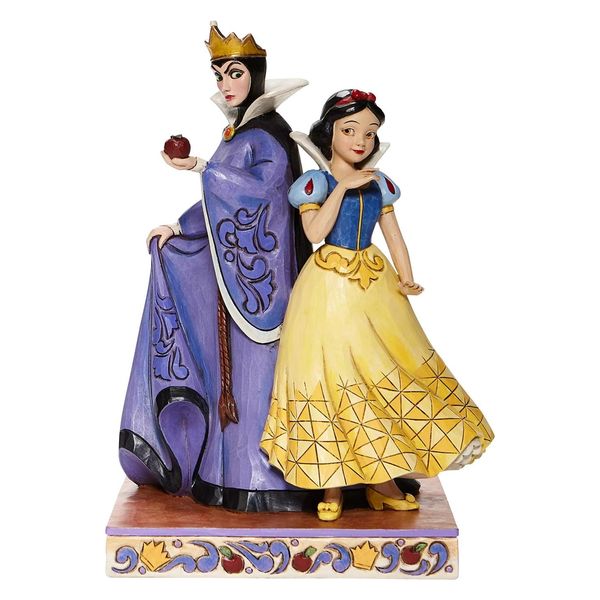 enesco 白雪姫と女王 フィギュア 高さ21cm DTR6008067 1個（直送品）