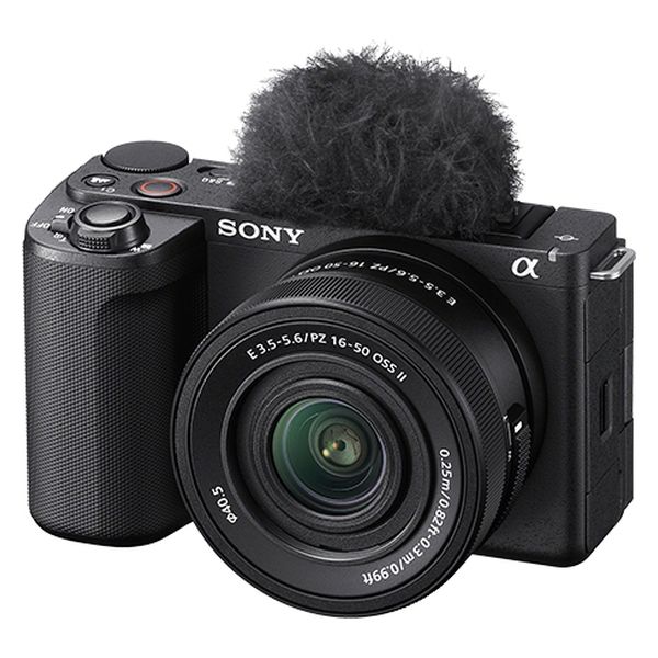 SONY  デジタル一眼カメラ　α　ＶＬＯＧＣＡＭ　ＺＶーＥ１０　ＩＩ　パワーズームレンズキット　ブラック ZV-E10M2K/B（直送品）