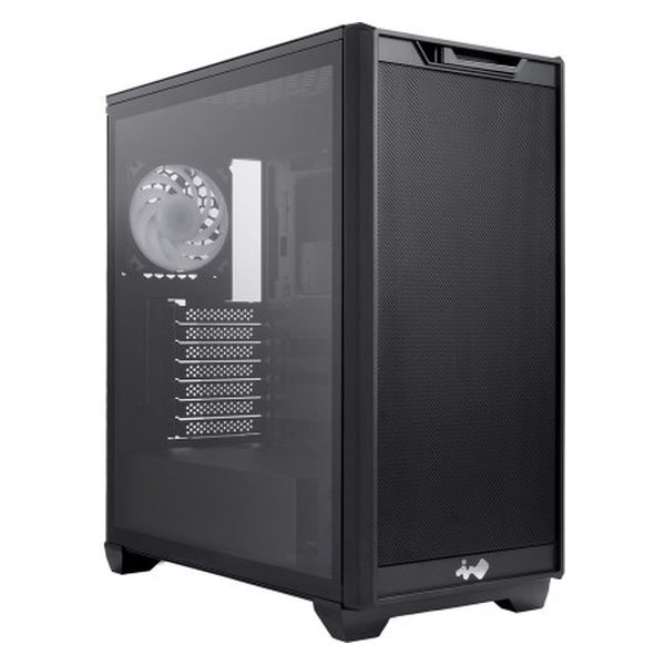 IN WIN　Mini-ITXケース IW-CS-POCONEBLK　Black Amazon | IN WIN 各パネルがひとつにつながっており組み立てが