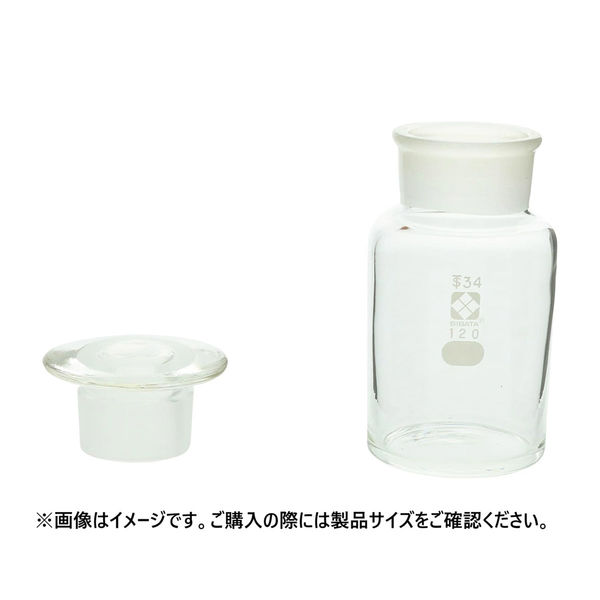 柴田科学 試薬びん 広口(透明) 25619105 1000ml 017070-1000A(1000ML) 1本（直送品）