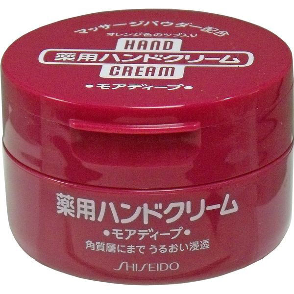 資生堂 薬用ハンドクリーム モアディープ ジャー 100g 1個(100g入)（直送品） - アスクル