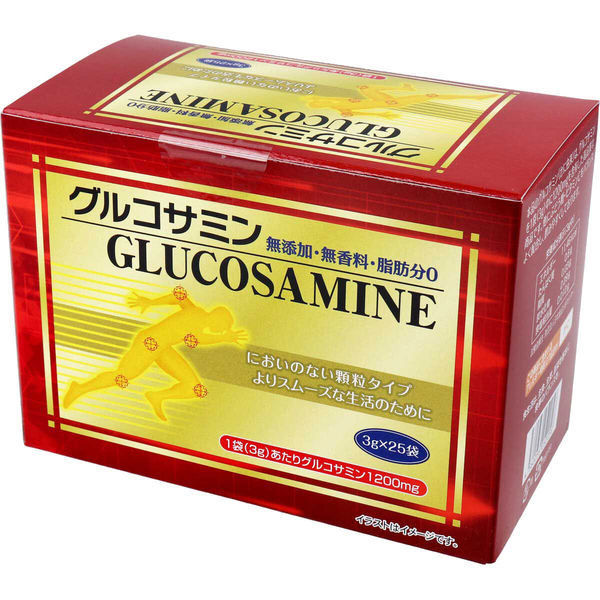HIKARI グルコサミン 3g×25袋入 1箱(3g×25袋入)（直送品