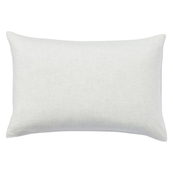 無印良品 綿フランネルまくらカバー50×70cm用 ライトグレー 良品