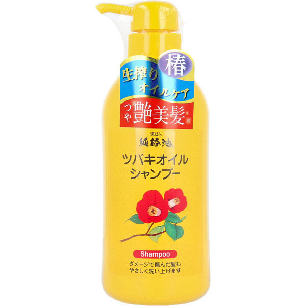 黒ばら本舗 ツバキオイル シャンプー 500mL 4901508972706 1本