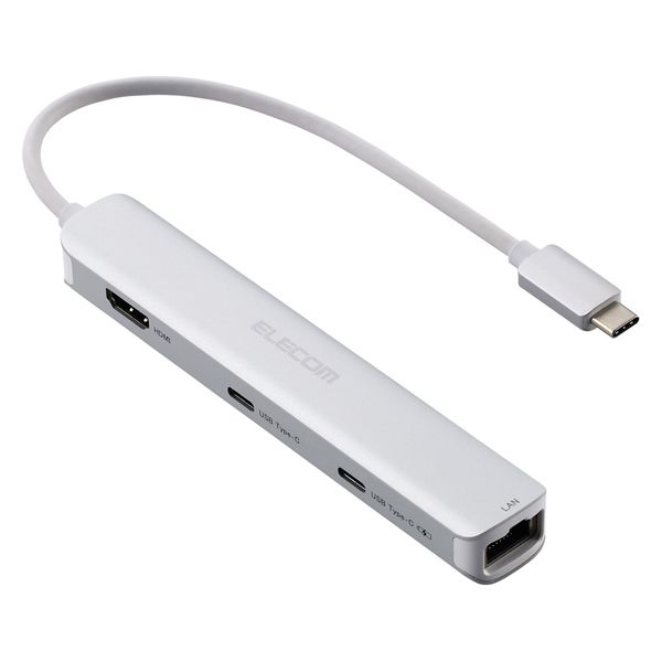 TypeC ドッキングステーション ハブ 6-in-1 PD 85W出力 急速充電