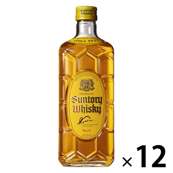 サントリー 角瓶 700ml 1セット（1本×12） ウイスキー - アスクル