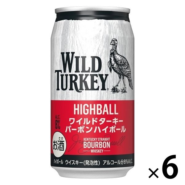 アウトレット】ワイルドターキー バーボンハイボール 350ml 1