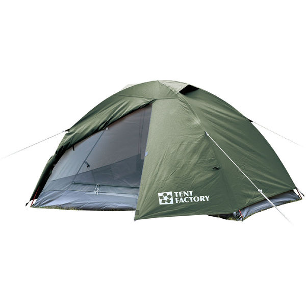 TENT FACTORY(テントファクトリー) Hi-TCドームテント2 モスグリーン TFTCD2A 1張（直送品）