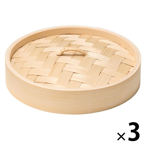 無印良品 竹材 蒸篭（せいろ） 蓋 小 約直径18×高さ3.5cm 1