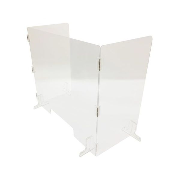 東洋ケース 3WAYアクリルパーテーション1200 4個入 3W-AP-1200 1箱(4個) 65-3366-32（直送品）
