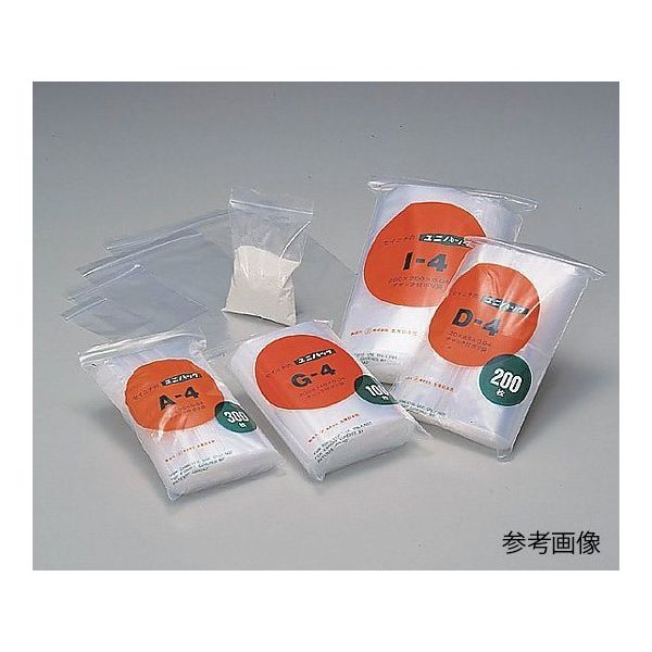 生産日本社 ユニパック(ケース販売) 140×200 0.04mm 1ケース(100枚×40袋入) G-4 1ケース(4000枚)（直送品）