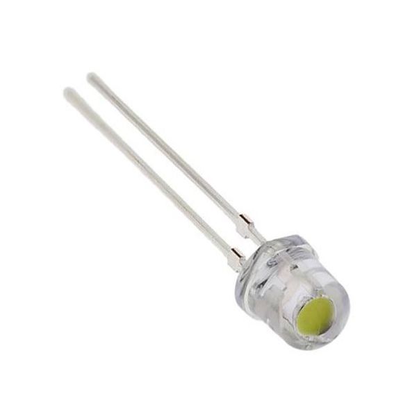 日亜 可視光LED 白 5 mm (Tー1 3/4) 570G シリーズ 1袋(5個入) NSPW570GS-K1 1袋(5個)（直送品）